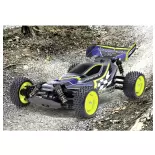 Buggy électrique Plasma Edge II Gun Metal TT02B en kit + pack accu, chargeur, servo, télécommande - Tamiya 47446L - 1/10
