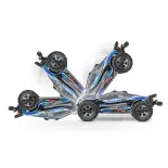 Rustler 4x4 HD VXL Brushless 3S Clipless TSM RTR - Traxxas 67376-4-ORNG - 1/10