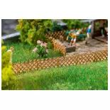 3 Garden fences - 1170mm FALLER 180860 - HO 1/87 - EP III