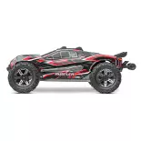 Rustler 4x4 HD VXL 3S Clipless TSM RTR - Traxxas 67376-4-RED - 1/10