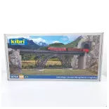 Viaduc Müngstertal KIBRI 39704 avec poutre d'acier - HO 1/87 - 675 x 65 x 165 mm