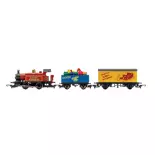 Coffret de train express du Père Noël - Version prise UE - Hornby R1248P - HO 1/87 - Analogique - 2R