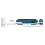 Locomotive diesel BB 67561 - Ree Modèles MB249 - HO 1/87 - SNCF - Ep V - Analogique - 2R