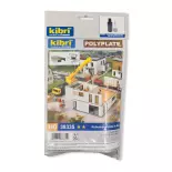 Julia" house under construction - KIBRI 38335 - Polyplate kit - 176x146x68mm