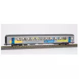 Set de départ BB26000 et 2 voitures Corails FLUO PIKO 97944 SNCF HO 1/87 - EP VI