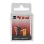 Paar "zum Briefkasten" PREISER 28194 - HO 1:87