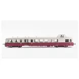 Autorail Picasso X 3832 - CHREZO 3800-01 - O 1/43 - SNCF - Dépôt Lyon-Vaise - Analogique