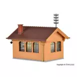 Casita de guardas iluminada - 85x65x68 mm KIBRI 39309 - HO 1/87