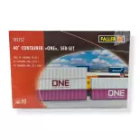 40' container - Faller 182152 - HO: 1/87 - EP VI - ONE