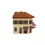 Café de la place - Bois Modélisme 107003 - HO 1/87