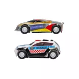 Pack circuito - Scalextric G1149M - Juego de carreras Law Enforcer alimentado por red eléctrica
