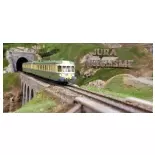 Autorail RGP 2 X-2703 Marseille - DCC SON - Ree modèles MB173S - SNCF - HO - EP III