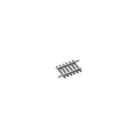 4 straight 41 mm rails Peco ST2003 - HO: 1/87 - Code 100