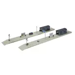 Rallonge de Quai - FALLER 120203 - HO 1/87 - EP I - 418 x 48 x 67 mm - Facile à monter
