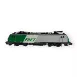 Locomotive Électrique BB 37044 CAPTRAIN - REE MODÈLES NW-302 - N 1/160 - SNCF - EP VI - Analogique - DC