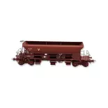 T1 Uas REE Hopper Wagon Models WB752 with Ballast - HO 1/87 - SNCF - EP IV