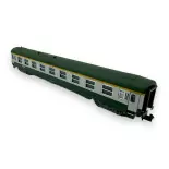 Coche expreso de viajeros tipo A9 - Minitrix 18464 - N 1/160 - SNCF - Ep V - 2R