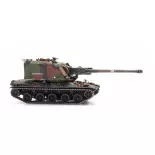 Chargement de Train camouflage - AMX 30 AUF 1 155MM - Artitec 6870434 - Ho 1/87