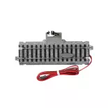Rail de signalisation droit Unitrack (S123SGL) 123mm - Kato 2-601 - HO 1/87