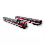 Autorail RGP 1 X-2730 ALPAZUR - REE MODELES MB191SAC SNCF - HO 1/87 - EP IV - ACC Sound 