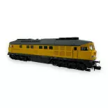 Locomotive diesel 233 493-6 Bahnbau - Arnold HN2601S - N 1/160 - DB - EP VI - DCC Son
