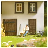 Sculpteur de bois - Coffret d'action - Busch 79855 - HO 1/87