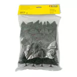 Pack de 25 sapins - Noch 26820 - HO - TT - 50 à 140 mm