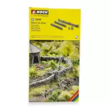 Murs miniatures en Granit Noch 58280 - HO 1/87 - 1040 x 15 mm