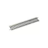 8 straight rails 168 mm Peco ST2000 - HO : 1/87 - Code 100