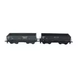 Set di 2 vagoni minerari DM - LS Models 31106 - HO : 1/87 - SNCF - EP III