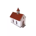 Grande chapelle - Bois Modélisme 106020 - HO 1/87