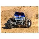 Monster Truck Bigfoot 4x4 BL-2s RTR - Traxxas 67134-4-BLUE - 1/10