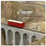 Wagon couvert EVS Hbis parois renforcées "Kronenbourg" - LS Models 30673 - HO 1/87 - SNCF - Ep IV/V - 2R