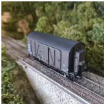 Gedeckter Güterwagen Oppeln Europ & Last EXACT-TRAIN 20279 - SNCF - HO 1/87 - EP III