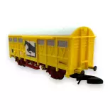 Gedeckter Güterwagen G41.6 Pferd - Azar models W02-CH - Z 1/220 - SNCF - Ep III/IV - 2R