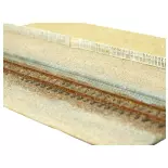 Murs et bordures de quai 150 cm - Bois Modélisme 213001 - N 1/160