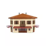 Café de la place - Bois Modélisme 107003 - HO 1/87
