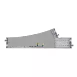 Aiguillage à droite Unitrack (HP490R) - Kato 2-841 - HO 1/87