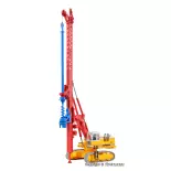 Pelle hydraulique LIEBHERR 974 avec foreuse - Kibri 11279 - HO 1/87