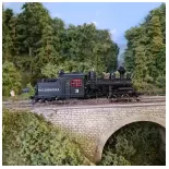 Locomotive Vapeur Heisler "McCloud River Railroad" DC - RIVAROSSI HR2946 - HO 1/87