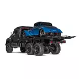 Camion à plateau TRX-6 Ultimate RC Hauler 6x6 RTR avec treuil - Traxxas 88086-84-BLK - 1/10
