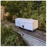 Wagon Réfrigérant Ex-Primeur blanc REE MODELES WB767 PLM - HO 1/87 - EP II