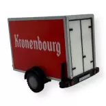 Remorque Kronenbourg - Makette VK-8421 - HO 1/87