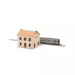 Bâtiment Voyageur de l'EST Type "Meilleray" - AZAR MODELS GAR701 - Z 1/220 - SNCF - 74 x 60 mm