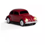 Volkswagen coccinelle rouge 2.4G 100% RTR - Carson 500504147 - HO 1/87
