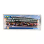 Station platform "Bonn" KIBRI 39565 - HO 1/87 - 440x223x135 mm