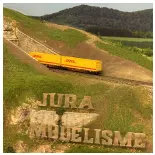 Wagon Sggmrss 90 TOUAX + 2 Conteneurs 45’ DHL - REE MODÈLES NW-236 - N 1/160 - SNCF - VI