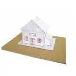 Kit de construction en céramique Villa Piccola - Keranova 30221 - HO 1/87