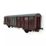 Wagon couvert patiné Gbs EUROP - Exact-Train 22035 - HO 1/87 - SNCF - Ep IV - 2R