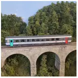 Voiture voyageurs VTU Corail A5B5tu PLC - Ls Models 40614 - HO 1/87 - SNCF - EP VI